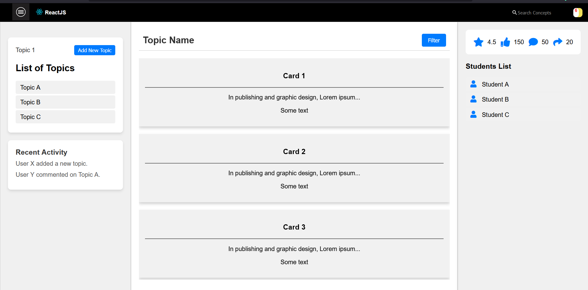 Learn-Concept - Educational Application